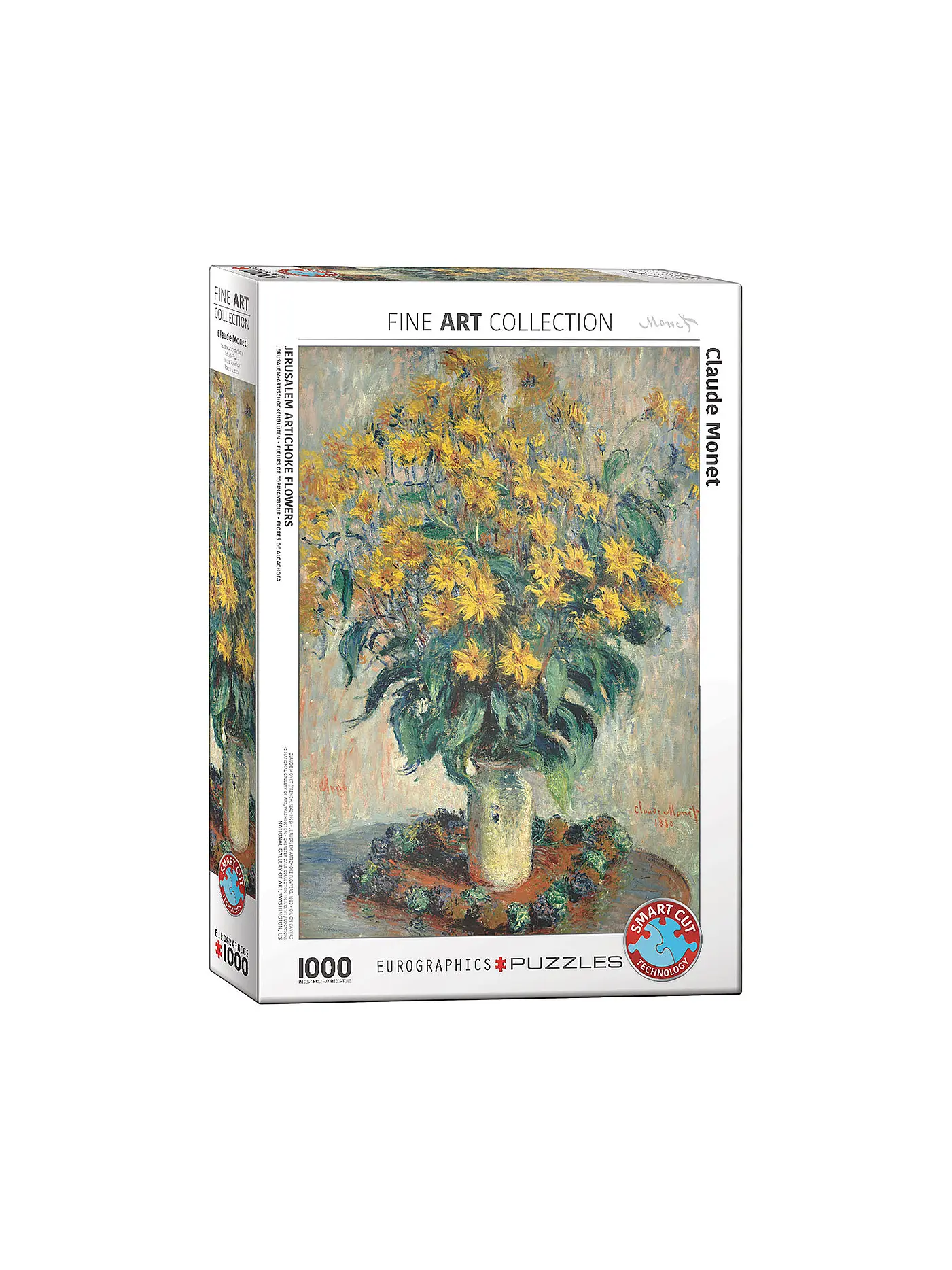 EUROGRAPHICS | Puzzle - Jerusalem Artichoke Flowers by Monet 1000 Teile | 